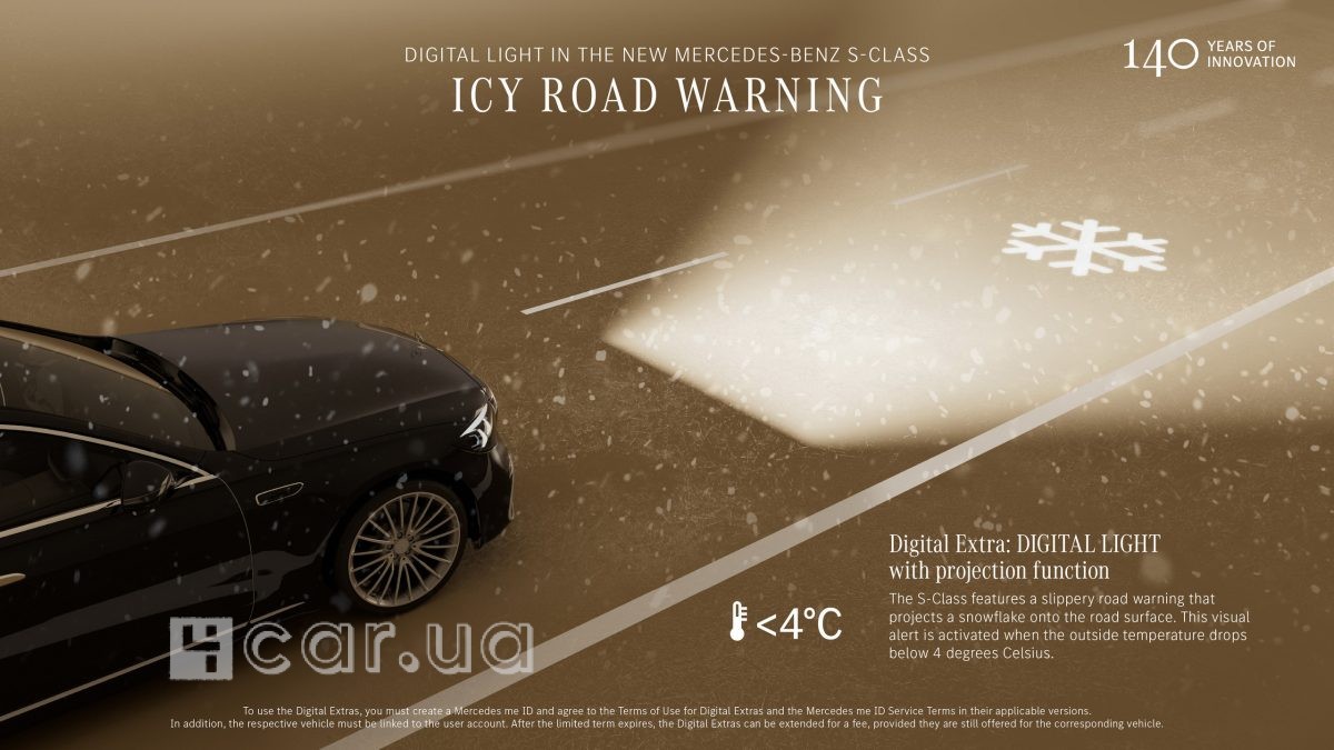 Mercedes розкрив інновації оптики нового S-Класу
